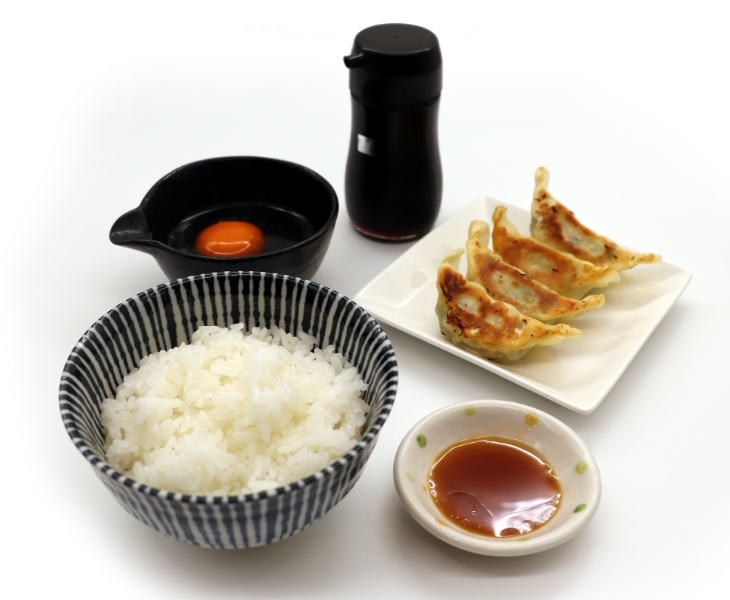 卵かけごはんセットの写真