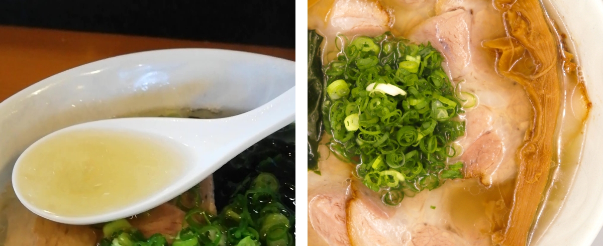 塩ラーメンの写真