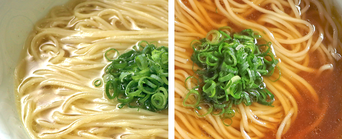 素ラーメンの写真